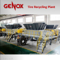 Tire Pre-Shredding & Recycling Plant / System